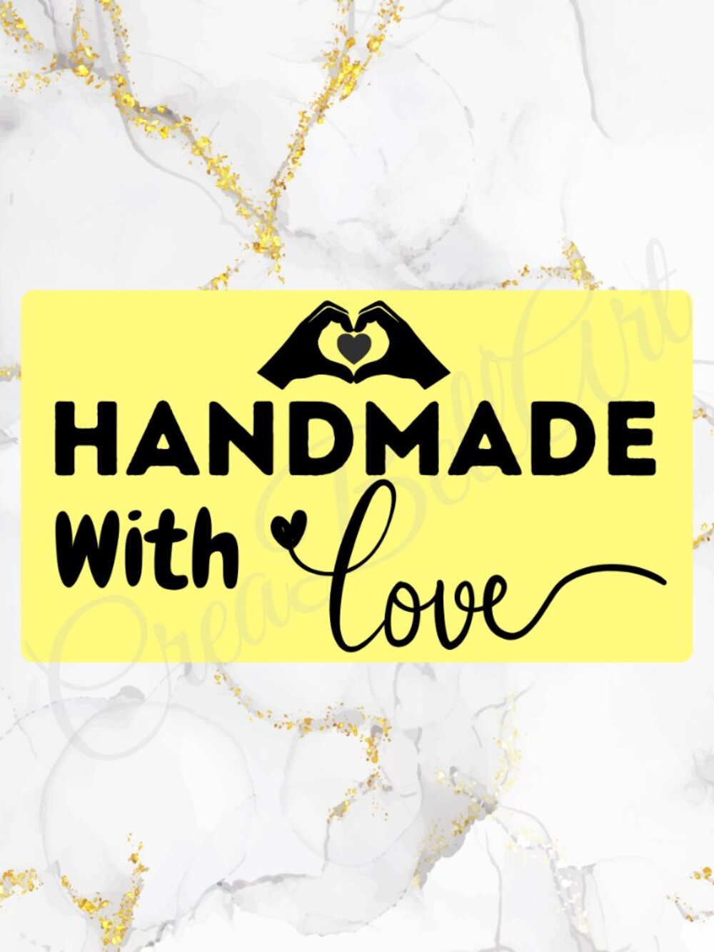 100 Handmade Stickers for Packaging | Small Business Labels - Picture 5 of 10